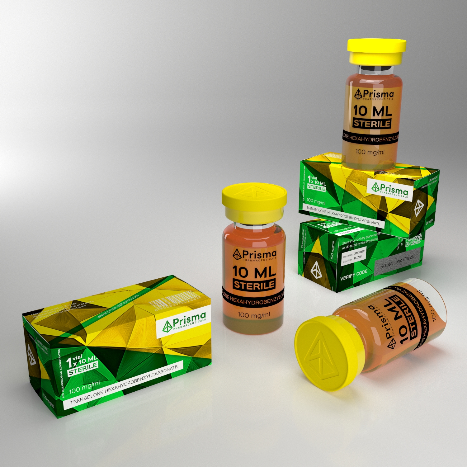 TRENBOLONE HEXAHYDROBENZYLCARB